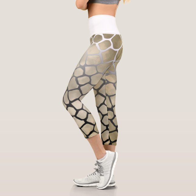 leggings capri de animal jirafa (Gauche)