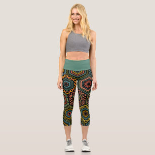 Leggings Capri décoration