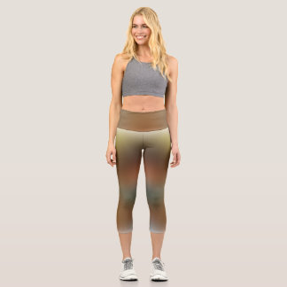 Leggings Capri dégradé de forme libre sur legging de yoga extra l