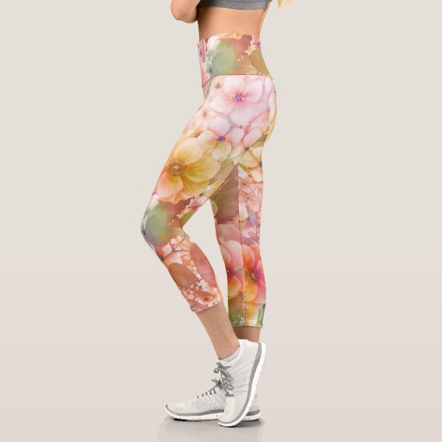 Leggings Capri Design Cosmos été (Gauche)