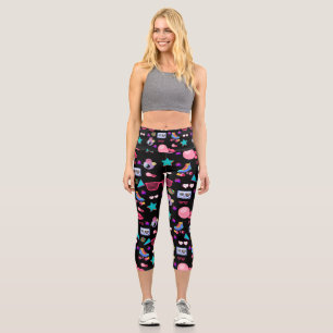 Leggings Capri Design des années 80