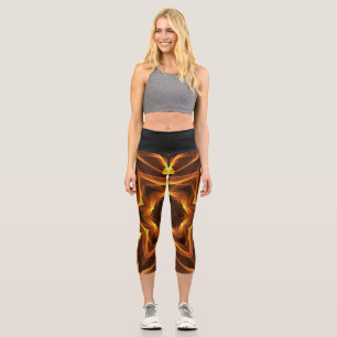 Leggings Capri Design Étrange/Exotique 03D ~ Hors Du Crucible ~