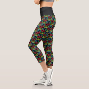 Leggings Capri Docteur Strange Alternates Graphique vertical