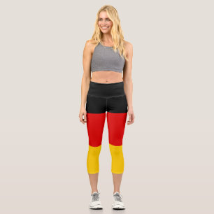 Leggings Capri Drapeau allemand