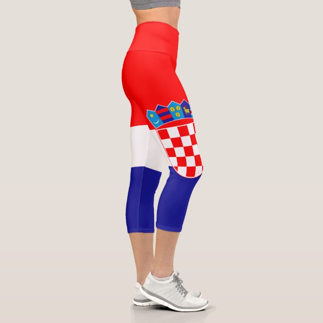 Leggings Capri Drapeau croate (Droite)