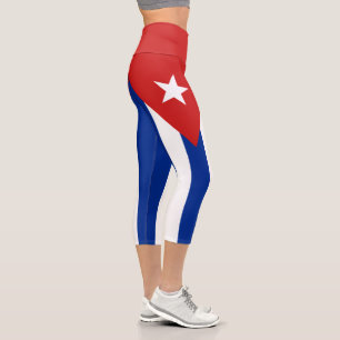 Leggings Capri Drapeau de Cuba