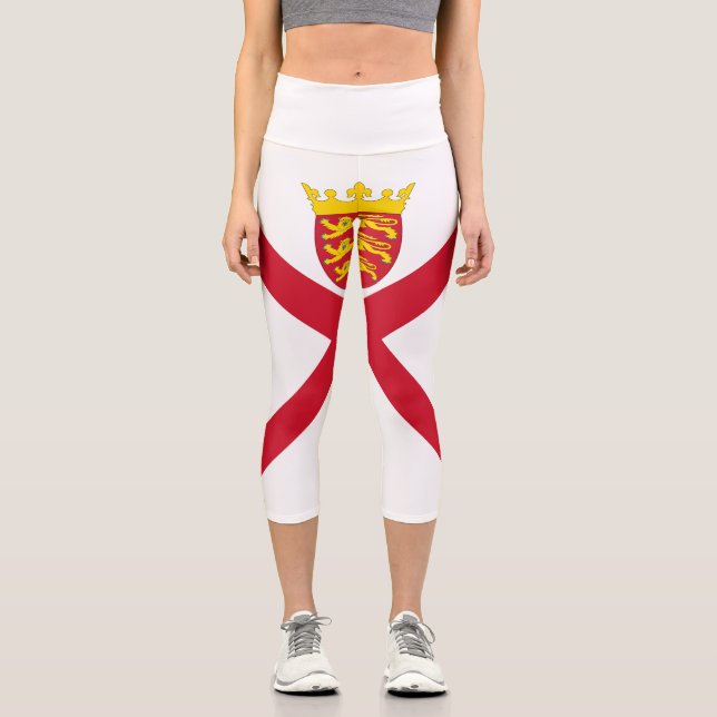 Leggings Capri Drapeau de Jersey (Recto)