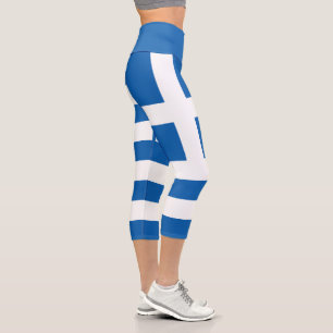 Leggings Capri Drapeau de la Grèce