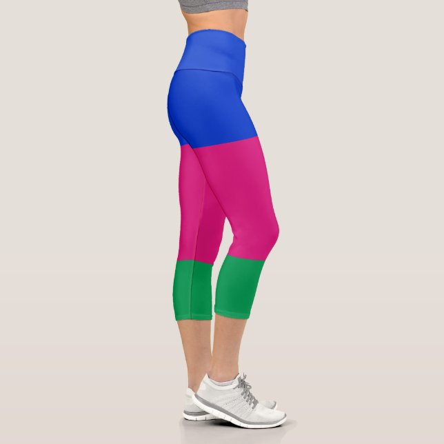 Leggings Capri Drapeau de la République populaire du Kuban (Droite)