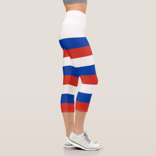 Leggings Capri Drapeau de la Russie