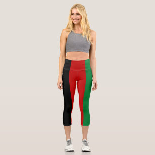 Leggings Capri Drapeau de l'Afghanistan