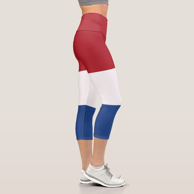 Leggings Capri Drapeau des Pays-Bas (Droite)