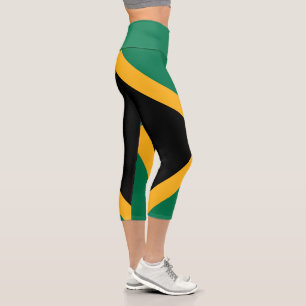 Leggings Capri Drapeau Jamaïque