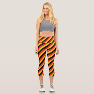 Leggings Capri Drapeau patriotique allemand