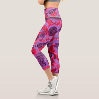 Leggings Capri Échos globulaires