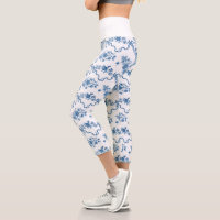 Élégant Roses et rubans bleus gravés Vintages