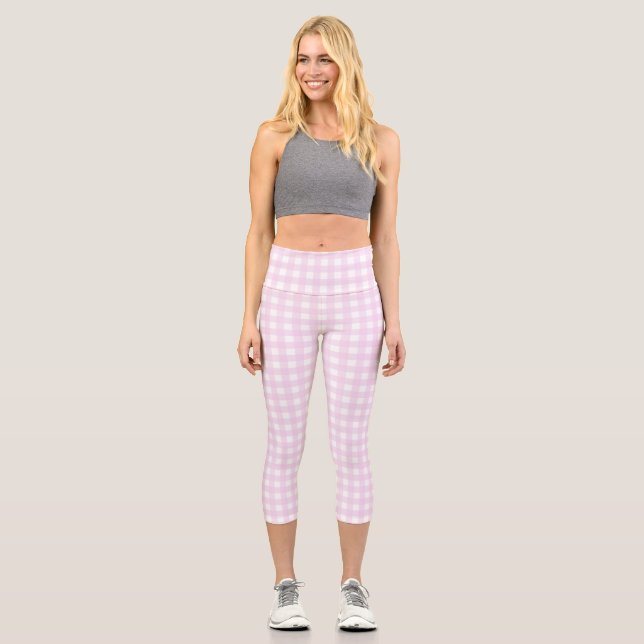Leggings Capri En vichy de ping F & L (Recto)