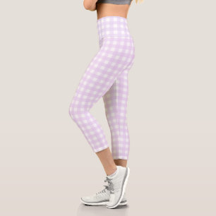 Leggings Capri En vichy violet F & L