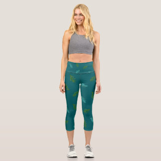 Leggings Capri Épinette - Parfum d'une forêt