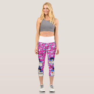 Leggings Capri Erreur système : esthétique de nerd rétro