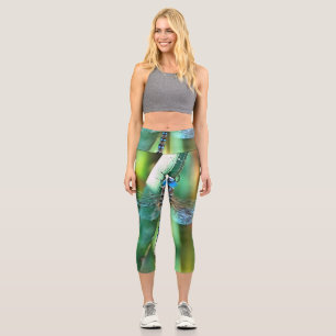 Leggings Capri Fantasy Dragonfly