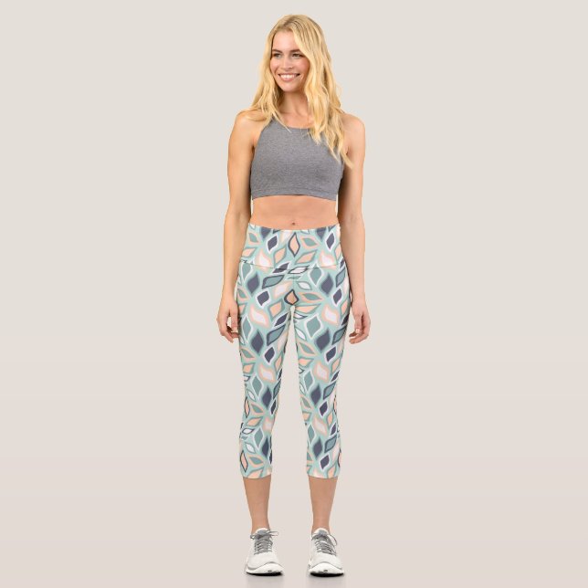 Leggings Capri Feuilles Breezy faciles (Recto)