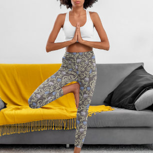 Leggings Capri Filigree et Eléphants