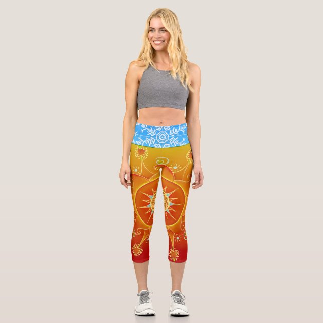 Leggings Capri Fire et Ice Capri (Recto)