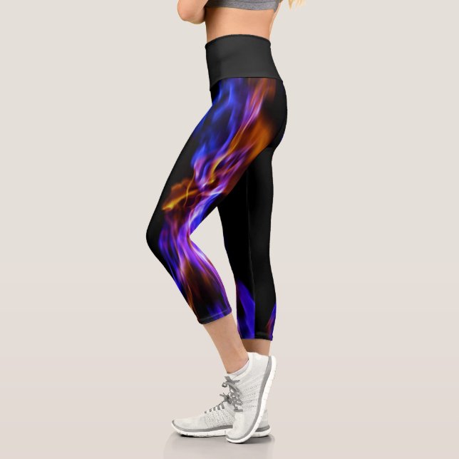 Leggings Capri Flames (Gauche)
