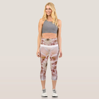 Leggings Capri fleur