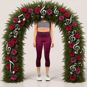 Leggings Capri Fleur Écrasée