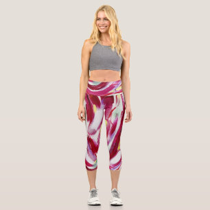 Leggings Capri Fleur montante