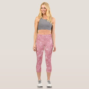 Leggings Capri Fleurs