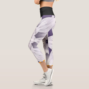 Leggings Capri Fleurs   Zazzle_Growshop.
