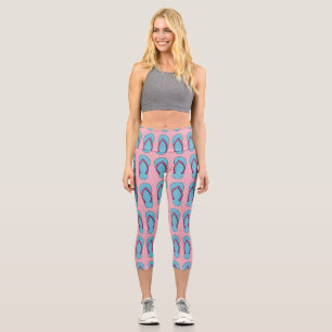 Leggings Capri Flip Flops de plage
