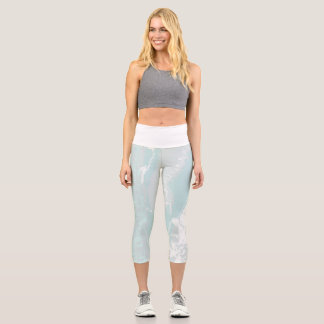 Leggings Capri Flux marin artistique