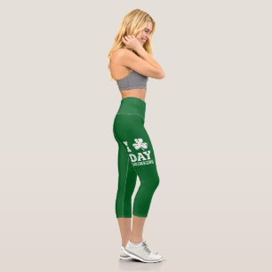 Leggings Capri Funny Saint Patricks Day Party St Pats Drôle Drôle