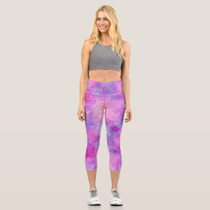 Leggings Capri Galaxie peinte série Design 2