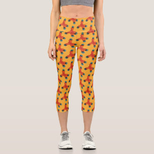 Leggings Capri Geek de chimie organique Molecule Motif chimiste