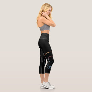 Leggings Capri Gradient Gratitude