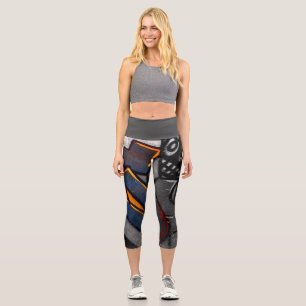 Leggings Capri Graffiti 1 lecapa