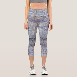 Leggings Capri Graffiti Abstrait coloré Wall Street Art