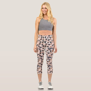 LEGGINGS CAPRI GRAPES ET VIGNES DE CÉRÉALES ÉGYPTIENNES ANCIENNES