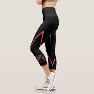 Leggings Capri Gymnastique Féminine - Elle croyait qu'elle pouvai