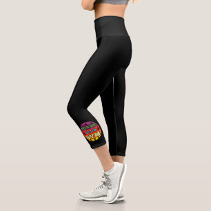 Leggings Capri Gymnastique féminine en doute Allez à la salle de 