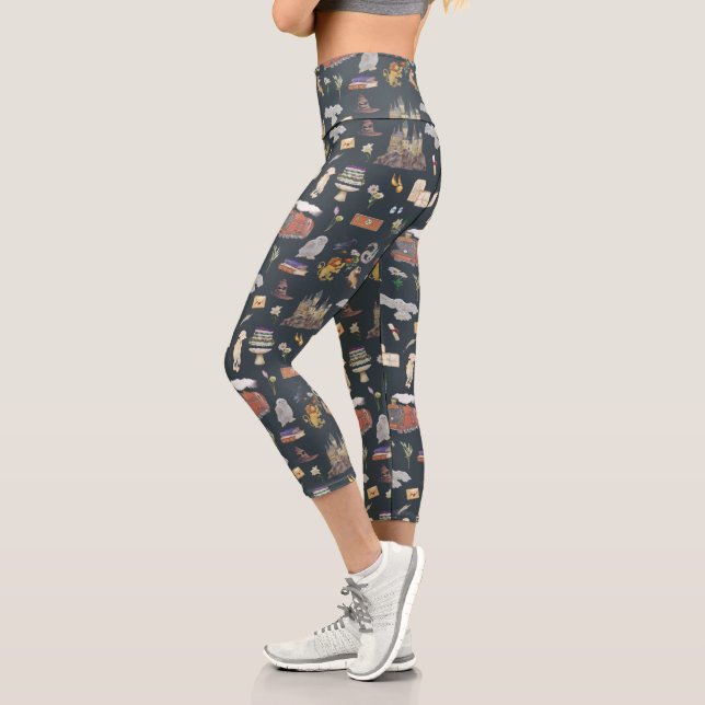 Leggings Capri HARRY POTTER™ | Motif icônes (Gauche)