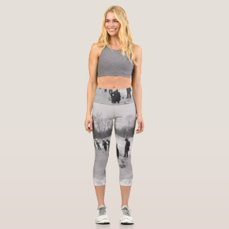Leggings Capri HAUT Curling Old School