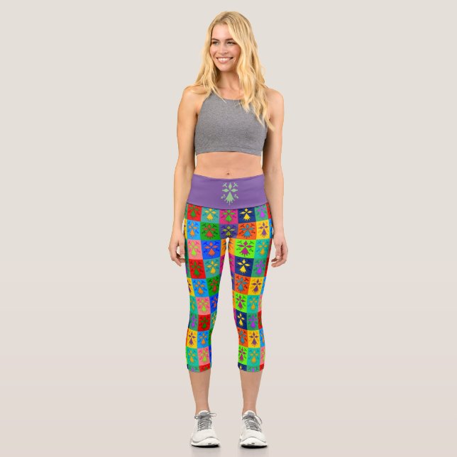 Leggings Capri Hermine Pop (Recto)