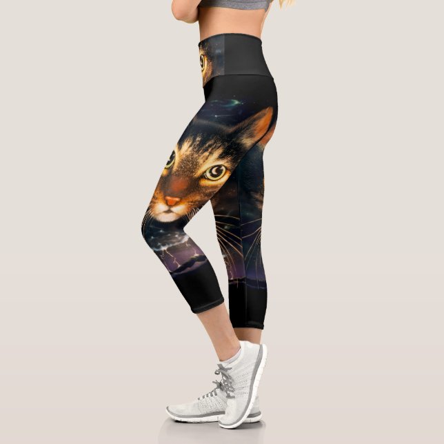Leggings Capri High Waisted Capris (Gauche)