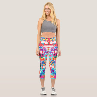 Leggings Capri High Waisted Capris | fashion design